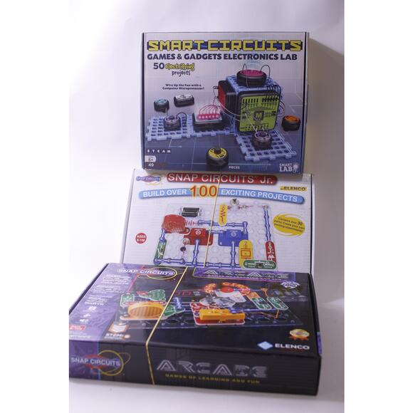 Electronics, Snap Circuits, Playset, Lot, Smart Lab Elenco, Projects Experiments - Picture 1 of 6